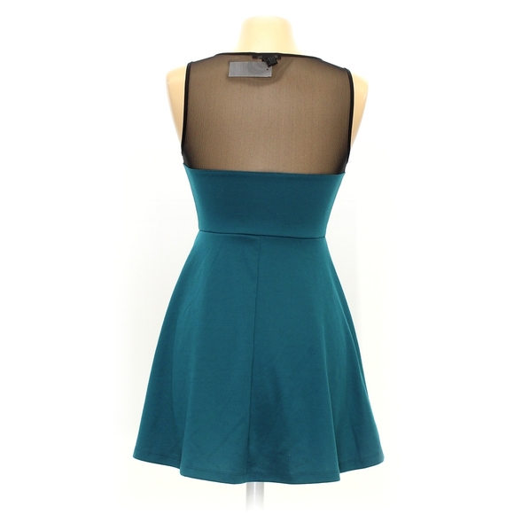 🔥3 for$15🔥 FOREVER 21 TURQUOISE👗🌸🛍 - Picture 2 of 2